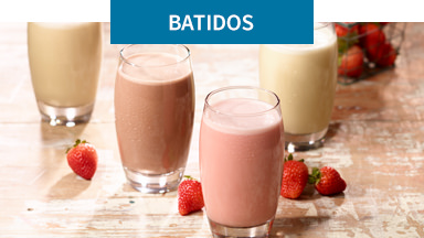 asos de batidos con BodyKeyTM, bebidas con sabor a fresa y chocolate que proporciona proteína, fibra, vitaminas y minerales.
